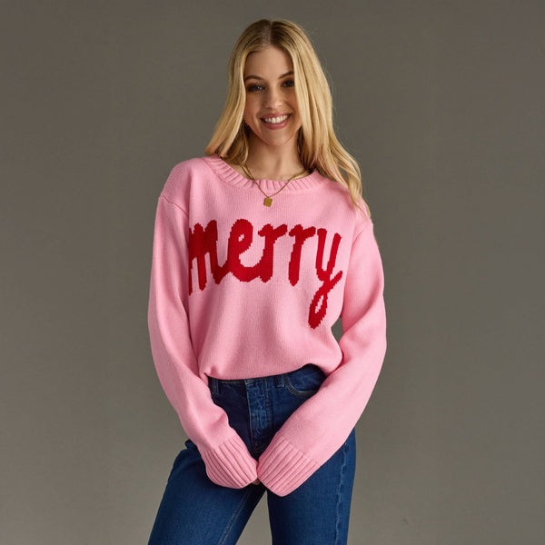Pink Merry Sweater