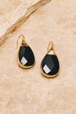 Sarotte Teardrop Earrings | Semi-Precious | 18k Gold Plating