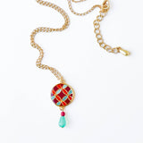 Mid-Century  Style Pendant Necklace