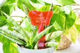 MY NEXT VICTIM Plant Stake