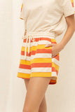 32017 Everly Multi-Stripe Shorts