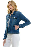 COTTON DENIM JEAN JACKET