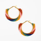 Swirl Hoop Earrings