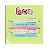 Leo Pen Set (astrology, zodiac, funny, gift, friend, pens)