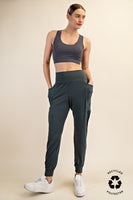 BUTTER JOGGER WITH SIDE POCKETS-5 colors