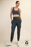 BUTTER JOGGER WITH SIDE POCKETS-5 colors