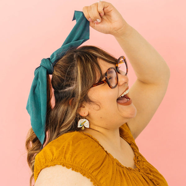 Flower Fly Dangle Earrings - Wholesale