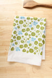 *NEW Spring Nasturtium Kitchen Towel, Natural Cotton