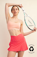 BUTTER SOFT V SHAPED HIGH-WAIST SKORT
