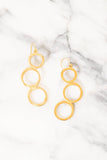 Ohana Gold Dangle Earrings | 18k Gold Plating