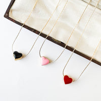 Heart Necklace Gold Filled Necklace, Valentine's Day Gift