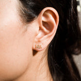 Bitch Swear Stud Earrings - Gold or Silver - Pair or Single