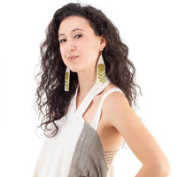 Moonlit Frond Earrings