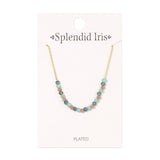 Delicate Crystal Accented Necklace