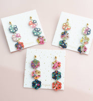 Delilah Jewel Flower Earrings