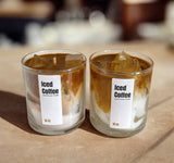 Iced Coffee Latte Expresso Container Candle 10oz 