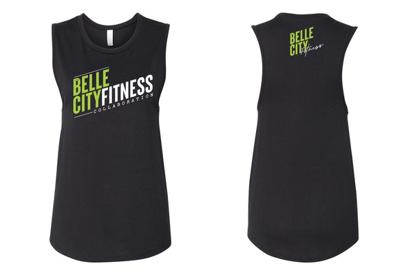 BCFC angle logo muscle tee