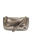 Mini Wristlet -Liquid Metal