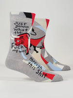 Men's Crew Socks by Blue Q