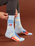 Men's Crew Socks by Blue Q