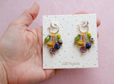 Charm Dangle Earrings - Quinn