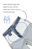 TUMMY CONTROL HIGH RISE STRAIGHT JEANS