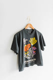Joy wildflower | pepper comfort colors boxy cropped tee