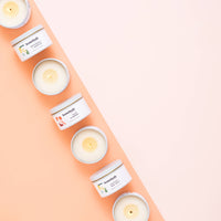 Saffron + Plum • candle tin ✸ 2023 Winter Collection
