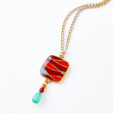 Mid-Century  Style Pendant Necklace