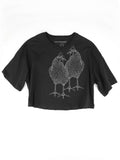 Chickens Clover Crop Tee