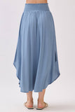 Smocked Waist Flowy Skirt - VNS16762