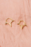 Spike Hoops | .925 Vermeil