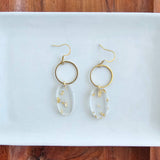 Rene Earrings - Gold Foil // Jewelry, Holiday, Christmas