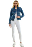 COTTON DENIM JEAN JACKET