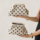 Simon polka-dot pouch: ROSE