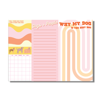 Dog Lovers Notepad (funny, gift )