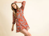 Geo Print Dress