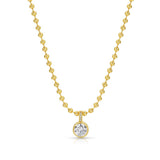 Bold in Style CZ Pendant Necklace