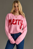 Pink Merry Sweater