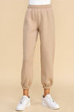 Elastic Waistband Jogger Sweatpants