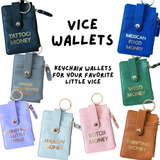 Mexican Food Money- Vice Wallet (keychain wallet, funny