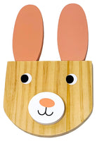 Magnetic Creature Features - Wooden Animals- 25 Pc Set