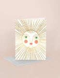 Birthday Sun Greeting Card
