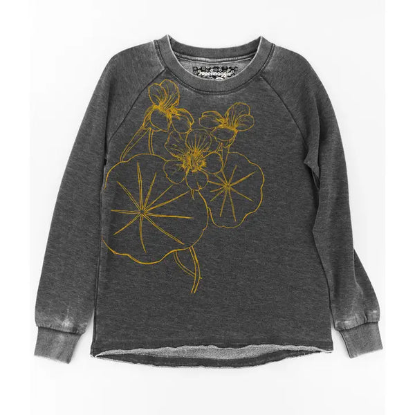 Nasturtiums Bibi French Terry Sweatshirt