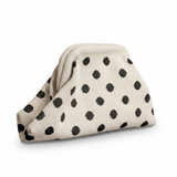 Simon polka-dot pouch: ROSE