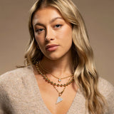 Bold in Style CZ Pendant Necklace