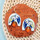 Orange Blossom Dangle Earrings - Wholesale