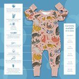 Marine Life, Purple Baby Pajamas: 6-12 Months