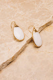 Sarotte Teardrop Earrings | Semi-Precious | 18k Gold Plating