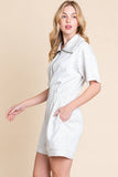 SCUBA ZIP UP ROMPER